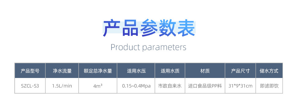 施诺五合一滤芯末端直饮机SZCL-S3(图10)